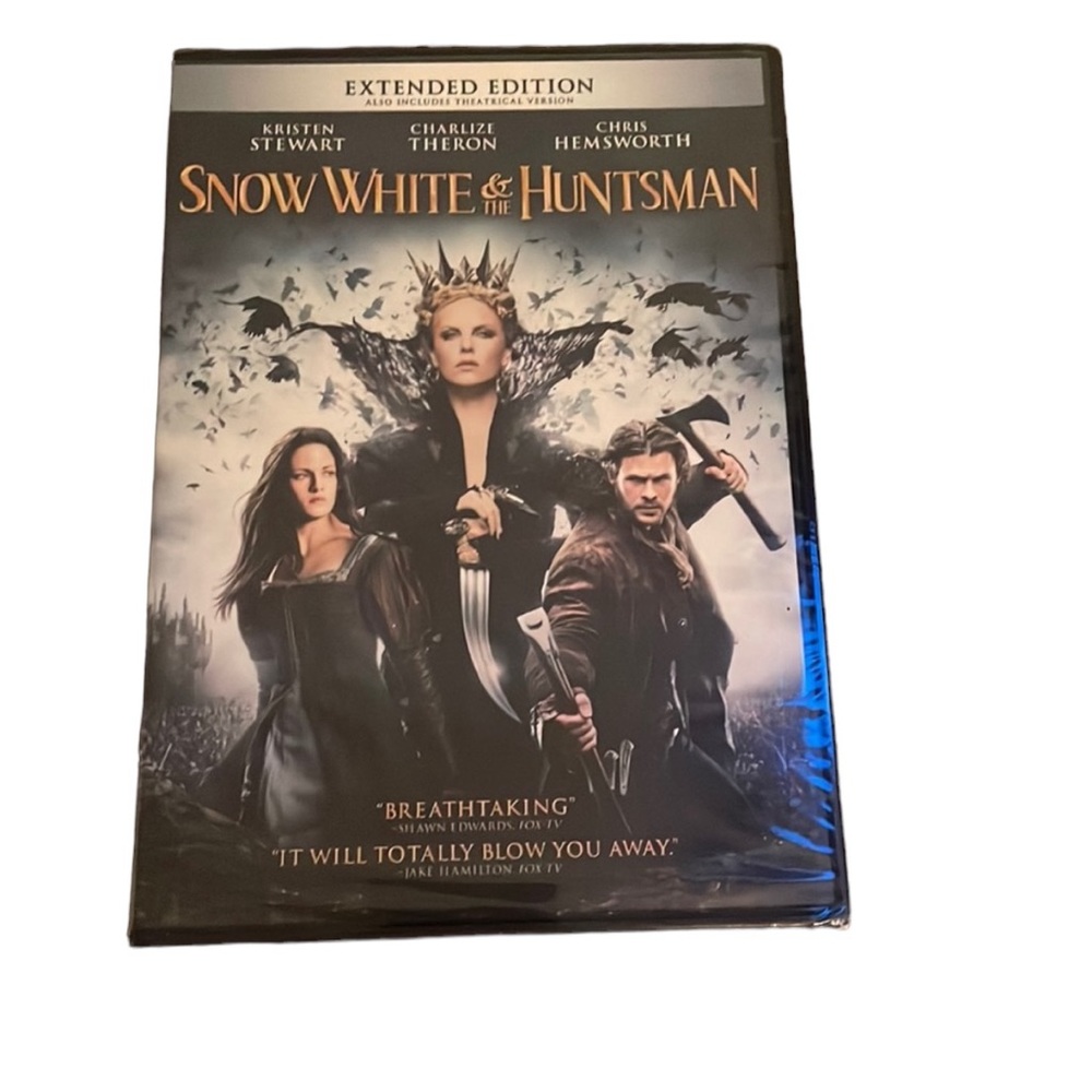 Snow White & the Huntsman DVD - Extended Edition Chris Hemsworth New SEALED